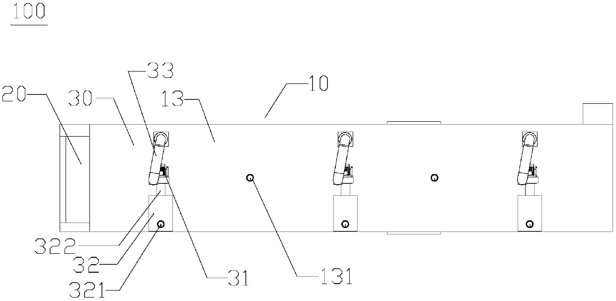 Pole plate tunnel horizontal drying device