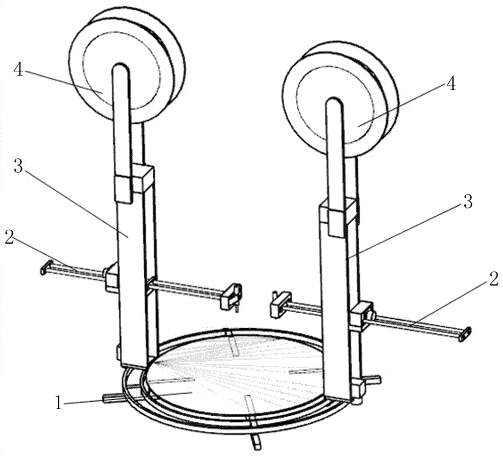 A cylindrical coordinate 3D printer capable of simultaneous printing with multiple nozzles