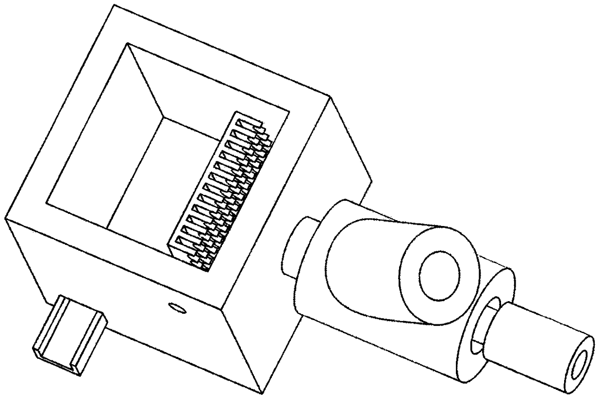 Physical cell disrupting microstructure device and cell disrupting and processing method thereof