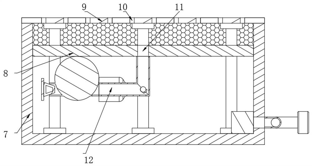 Sponge city road surface permeation paving structure and paving method thereof