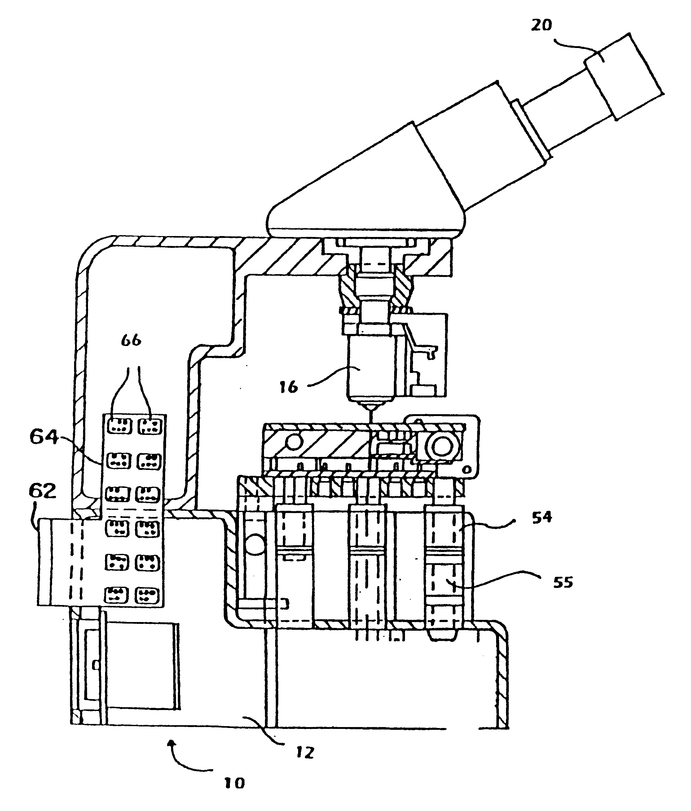 High-precision computer-aided microscope system