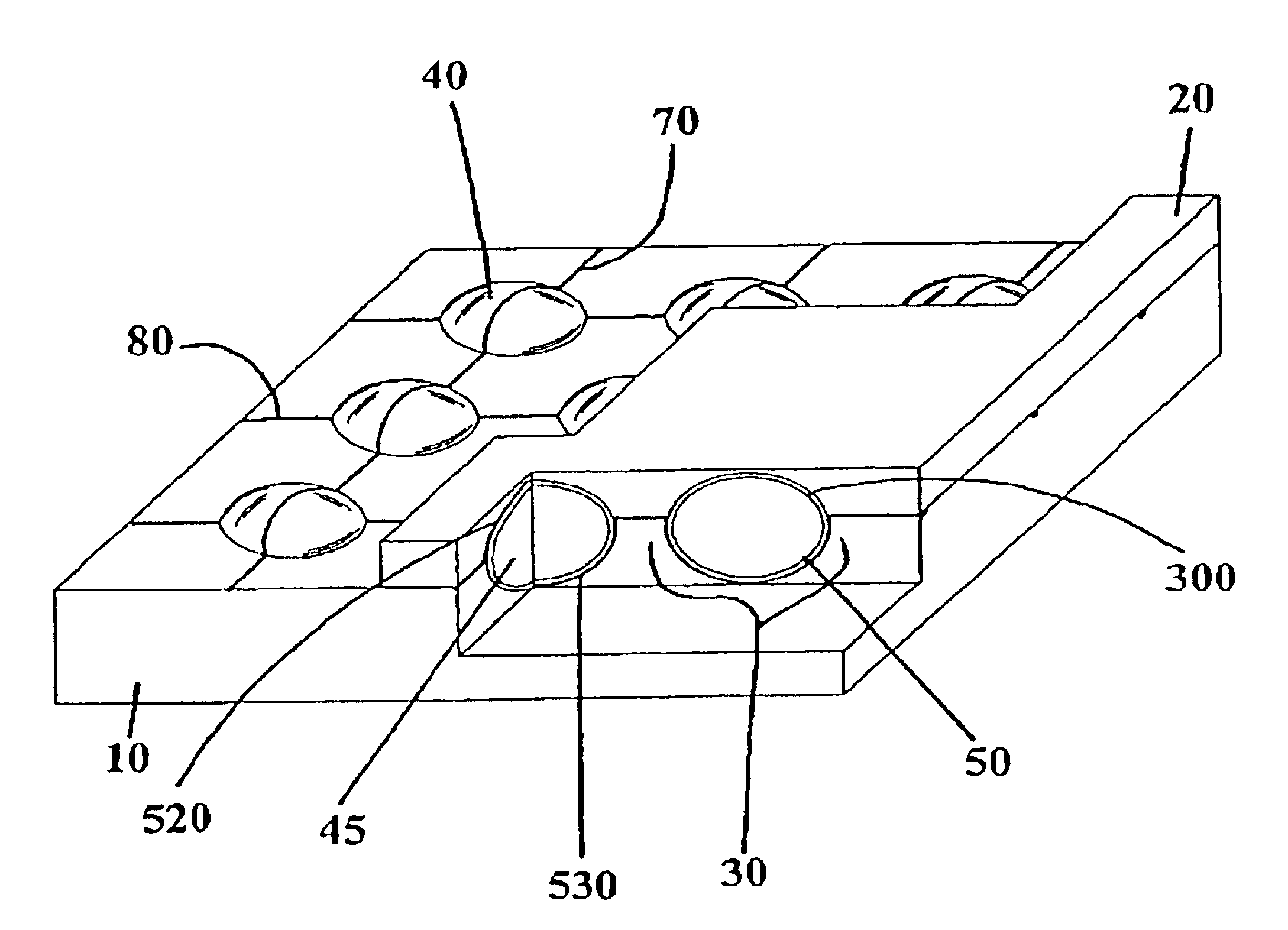 Design, fabrication, testing, and conditioning of micro-components for use in a light-emitting panel