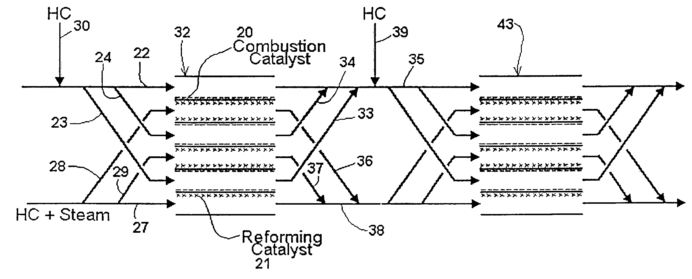 Regenerative autothermal catalytic steam reformer