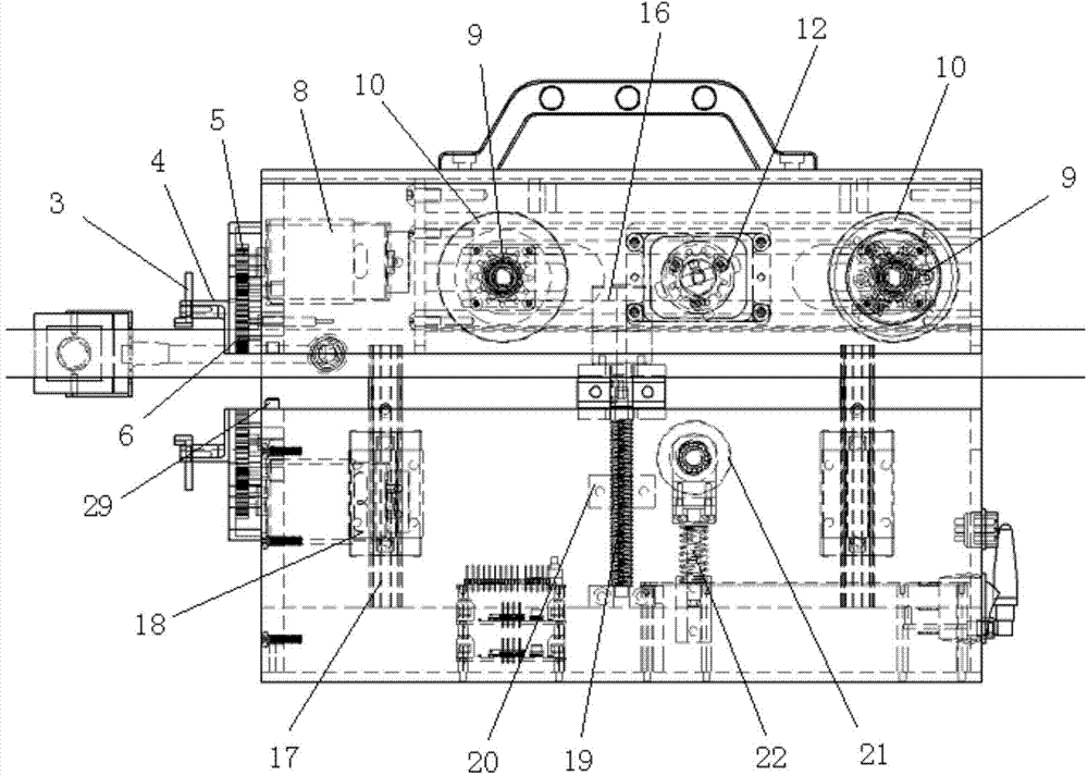 High-tension cable de-icing machine