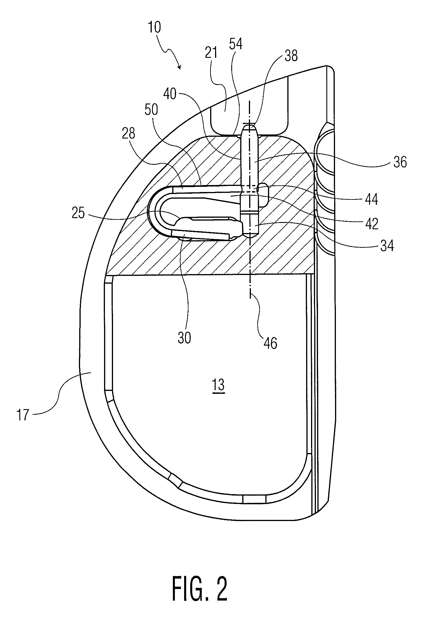 Tibial insert locking mechanism