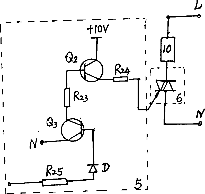 Intelligent remote-control contact light-modulating switch