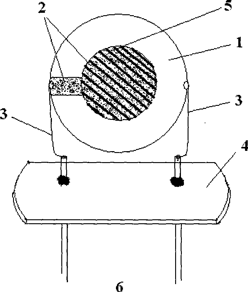 Quartz crystal resonator, preparation and application thereof