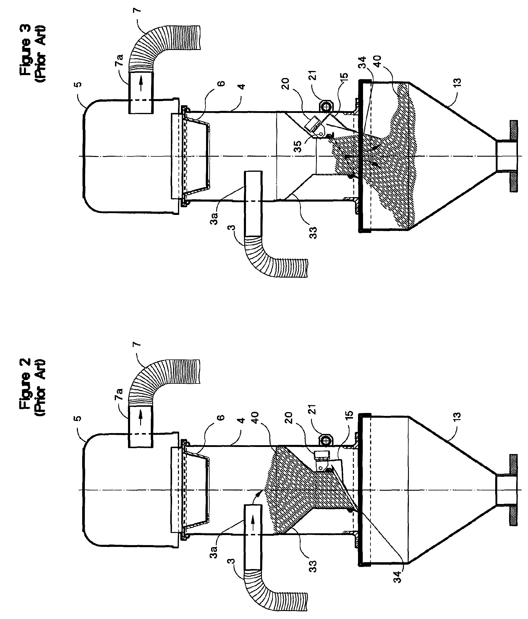 Plant for the controlled-speed pneumatic transport of granular material and conveyance speed control process