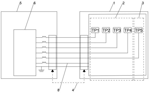 Anti-interference capacitive touch diaphragm and method for suppressing interference signals