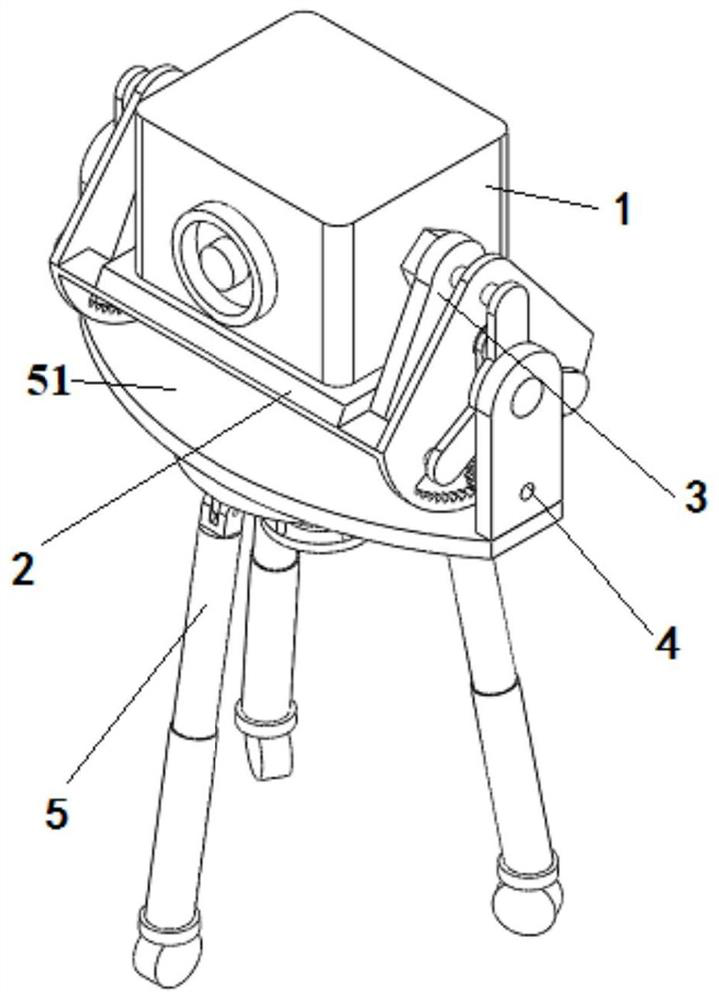 Fixing device for a photodetector