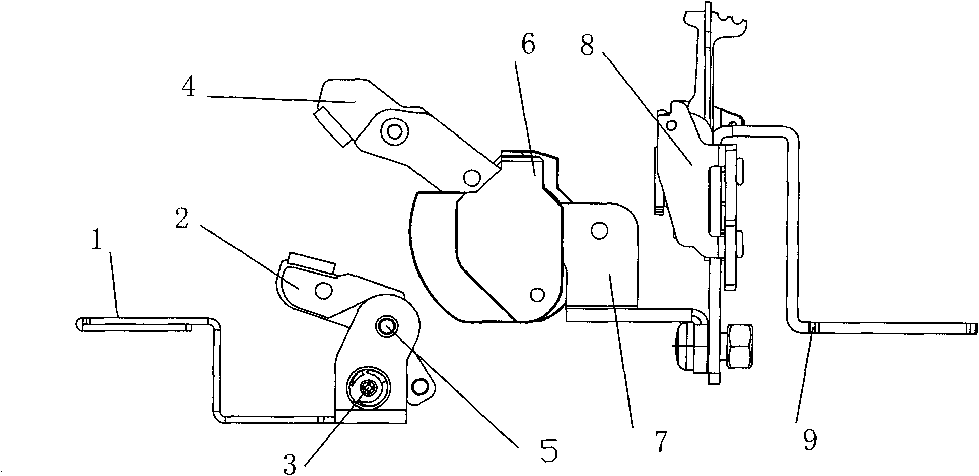 Conducting loop structure of low-voltage circuit breaker