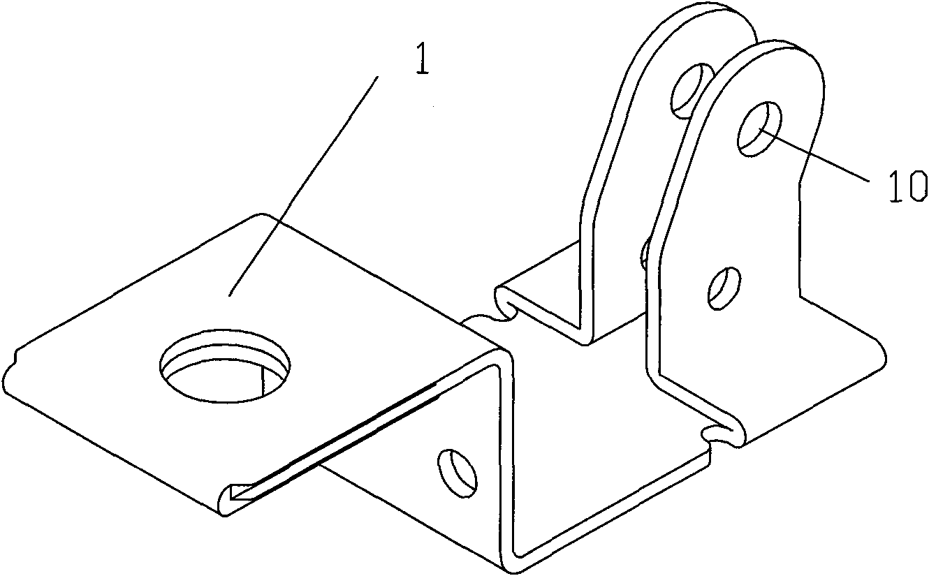 Conducting loop structure of low-voltage circuit breaker