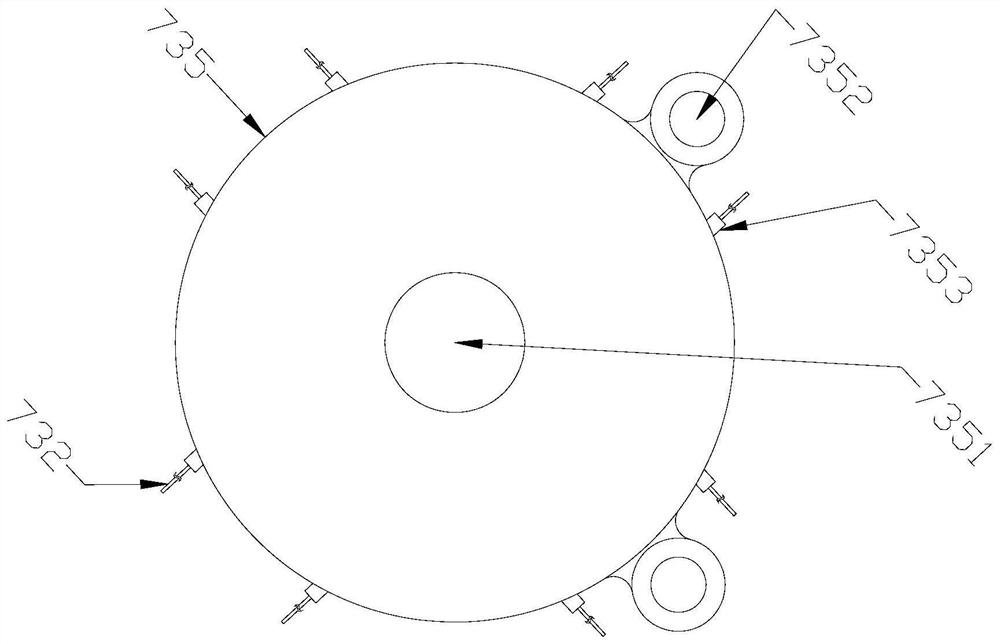 Induction heating device for producing complex brass