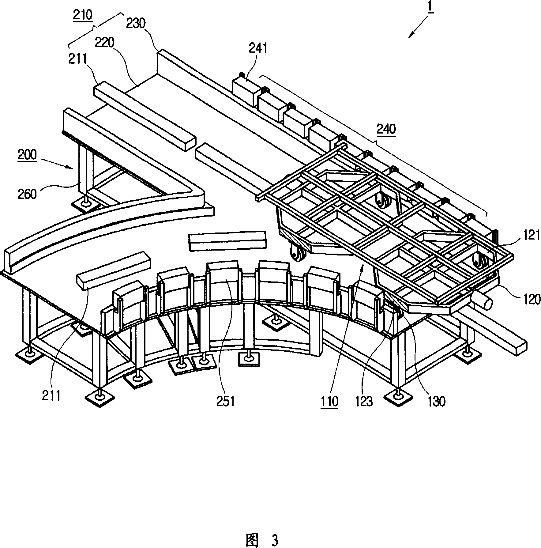 Transferring device