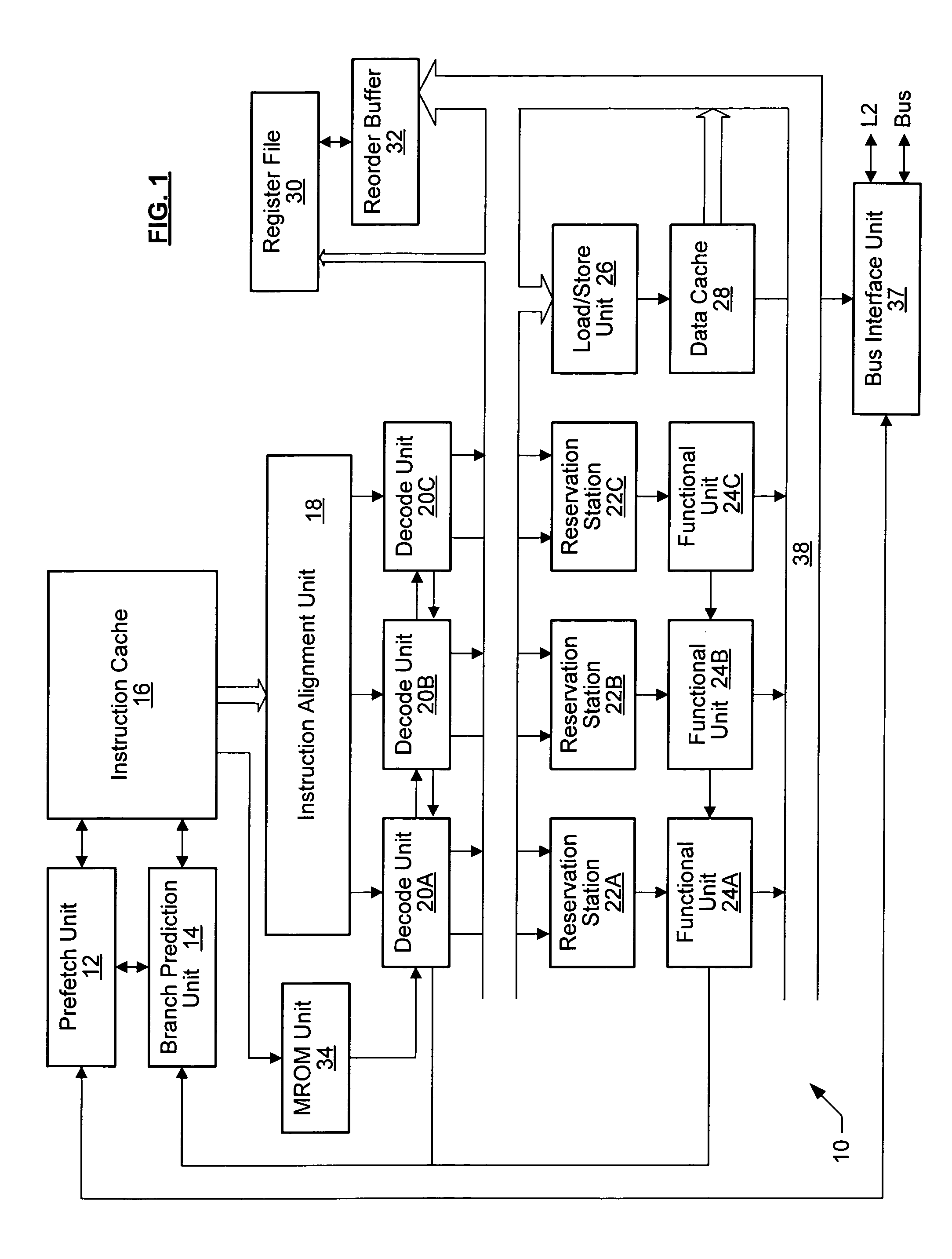 Call return stack way prediction repair