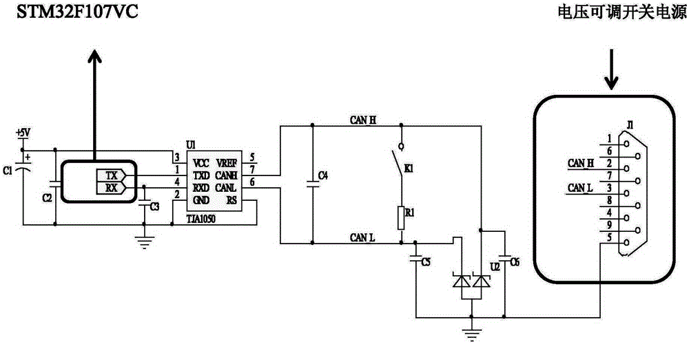 Voltage-adjustable frequency modulation transmitter