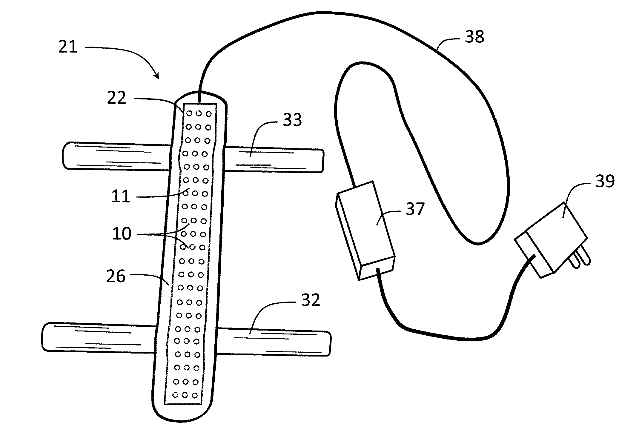 Light and bioelectric therapy pad