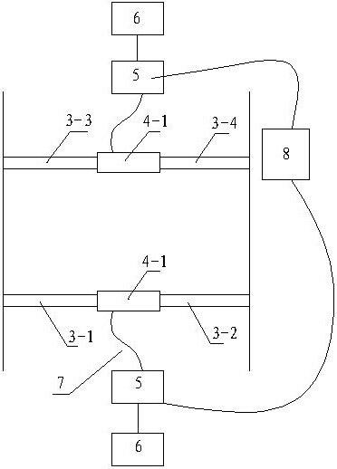 Active steering automotive train and steering control method