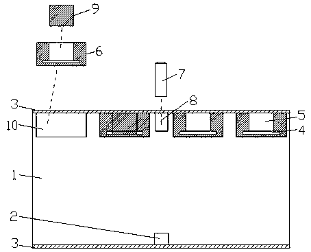 Pre-baked continuous and independent reinforced carbon bowl anode carbon block structure and preparation method thereof