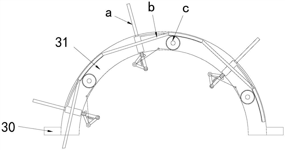 Plastic pipe cutting device