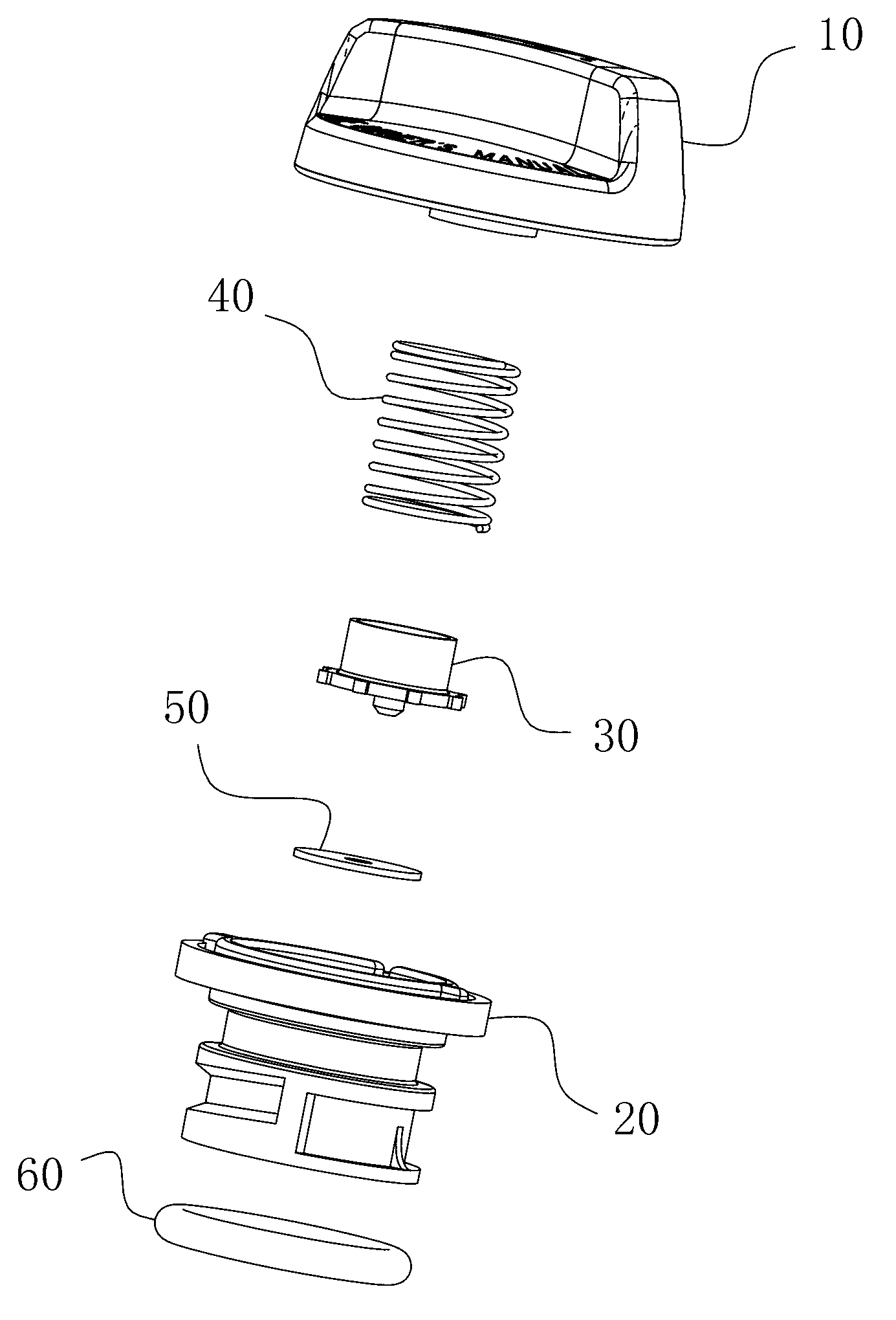 Oil filler cap assembly