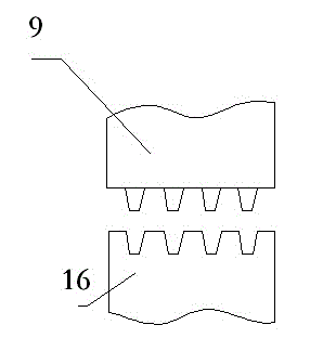 Straightening machine for electronic component lead