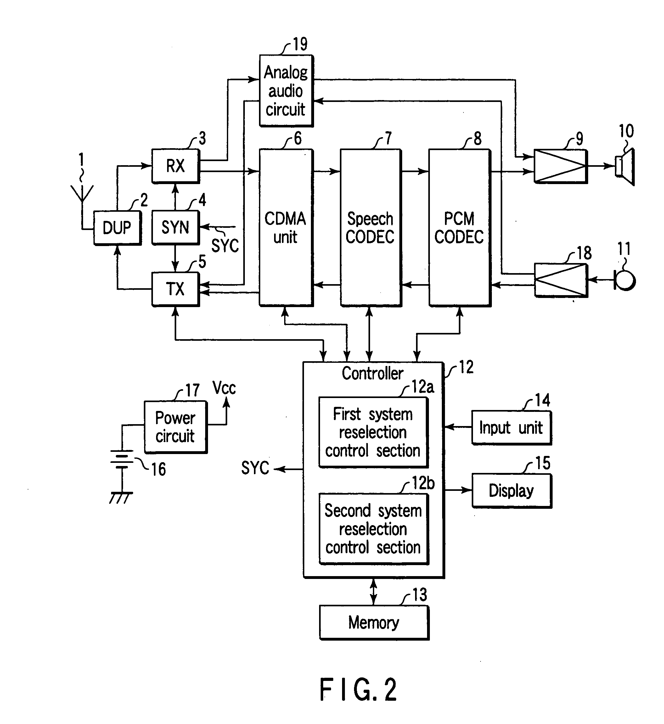 Mobile terminal apparatus and system selecting method