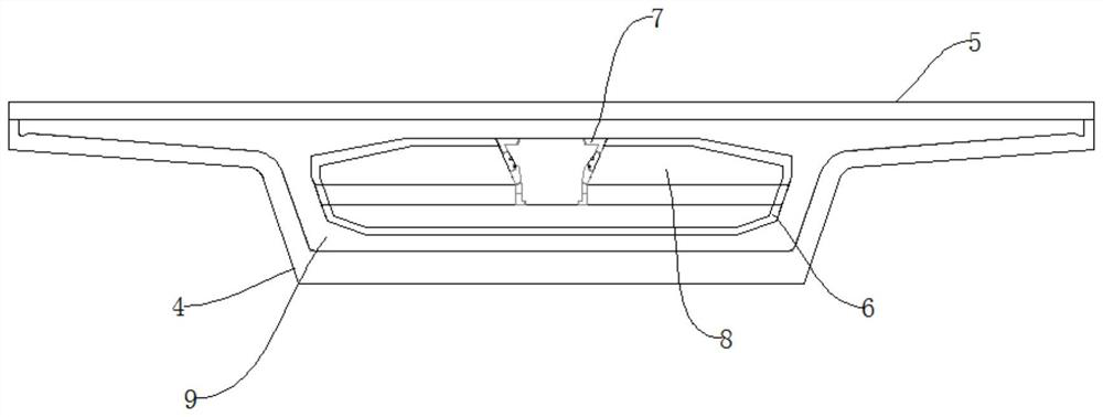 Process for quickly disassembling and assembling integrated segmental beam steering block formwork