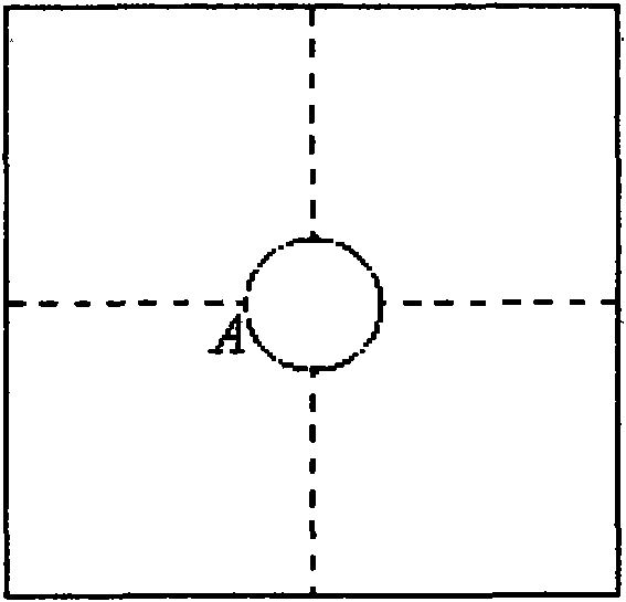 Quick image rectification method in presence of translation and rotation at same time