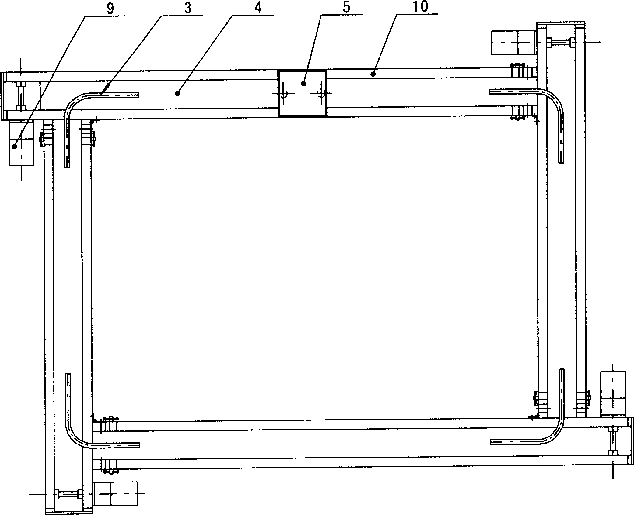 Automatic flexible producing assembling system