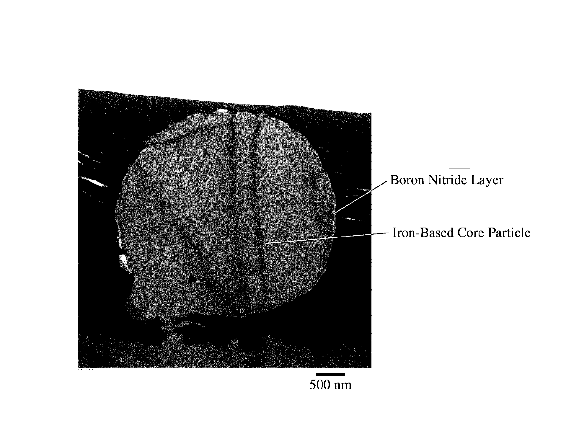 Composite, soft-magnetic powder and its production method, and dust core formed thereby