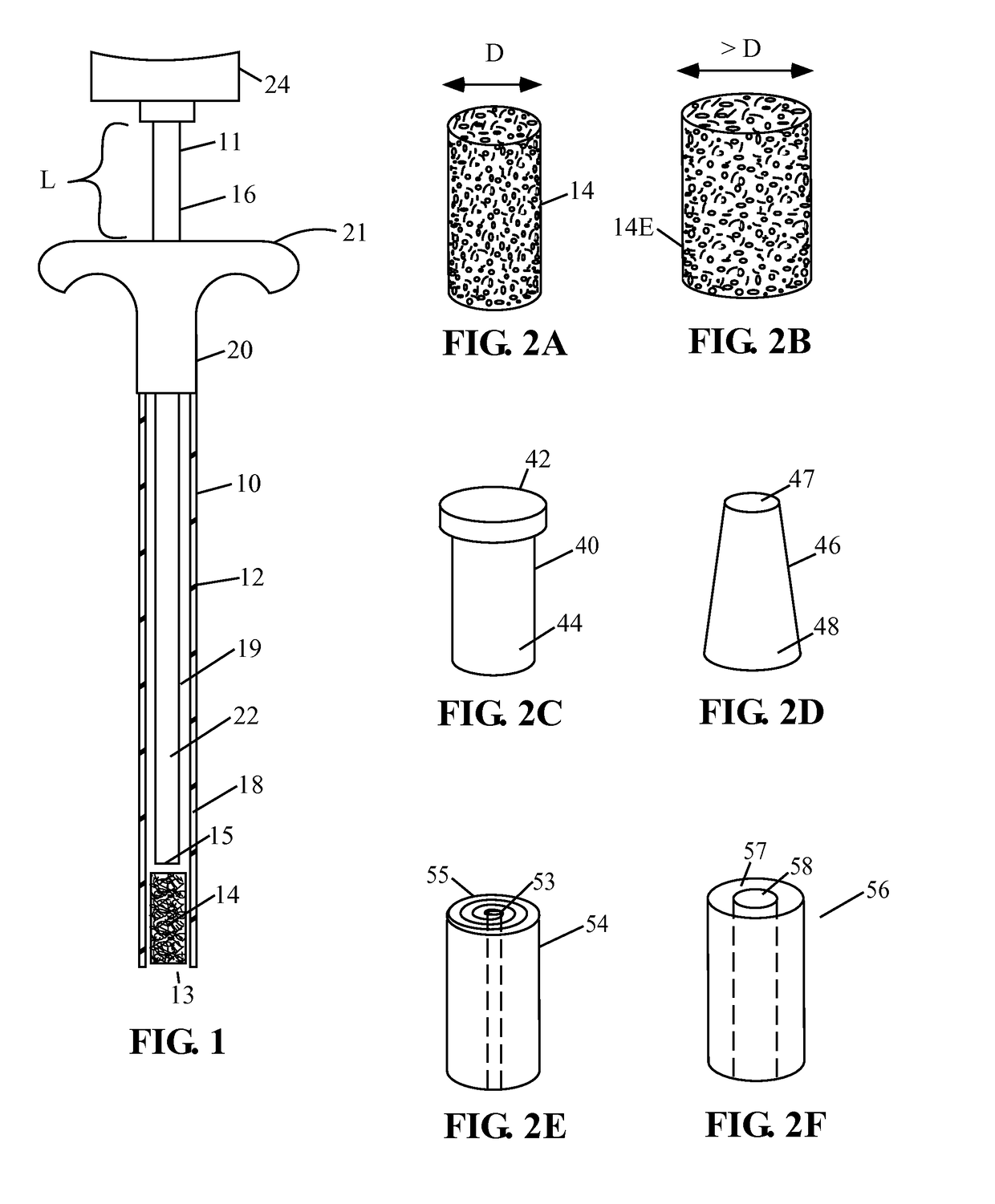 Devices and methods for treating defects in the tissue of a living being