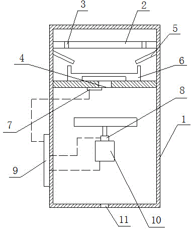 Sampling device capable of controlling planktonic bacteria automatically