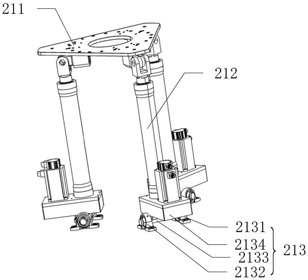 Multi-degree-of-freedom terrain simulation device