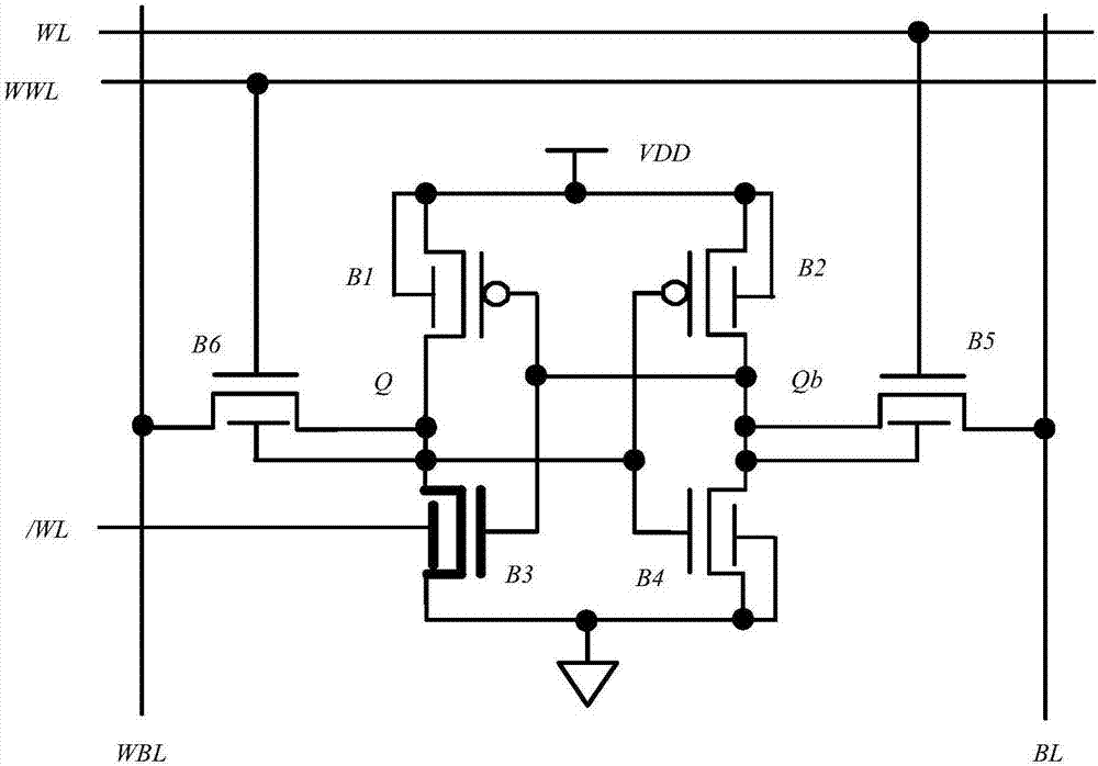 Three-word line memory cell based on FinFET device