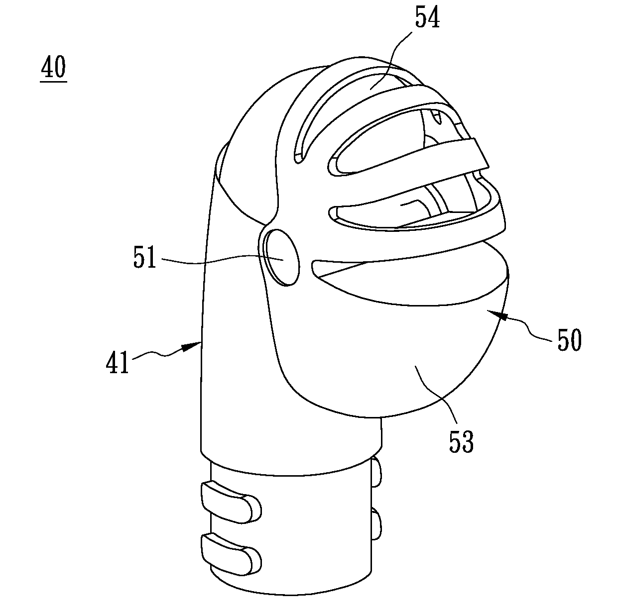 Waterproof structure of a respiratory tube