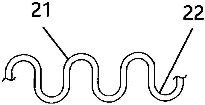 Expandable stent with variable-diameter sacculus for children