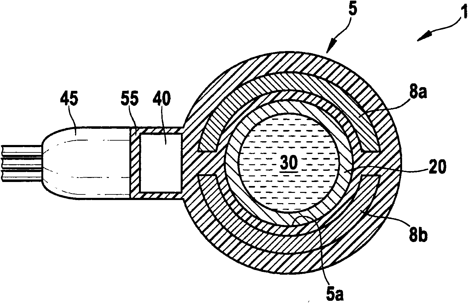 Fluid sensor device