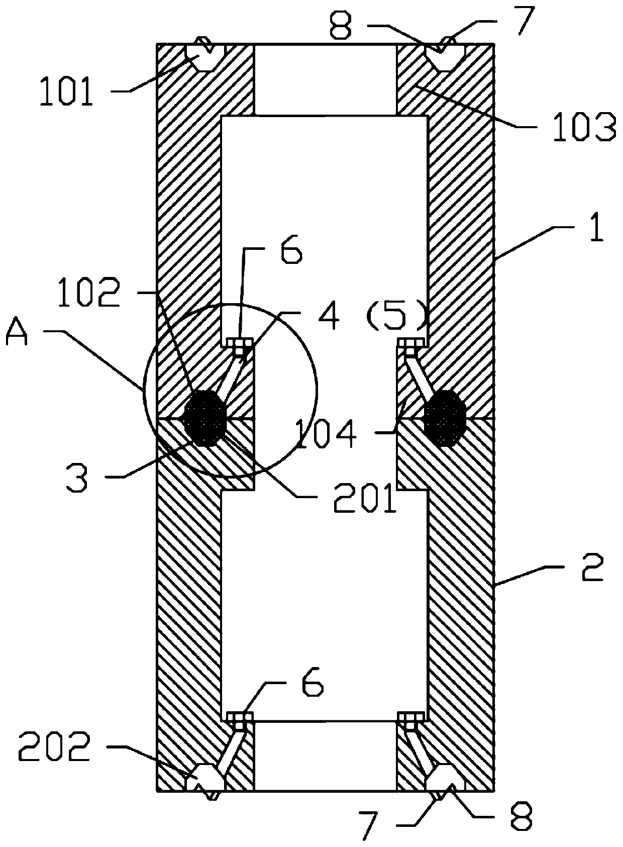 Prefabricated segment assembling concrete bridge pier and assembling method