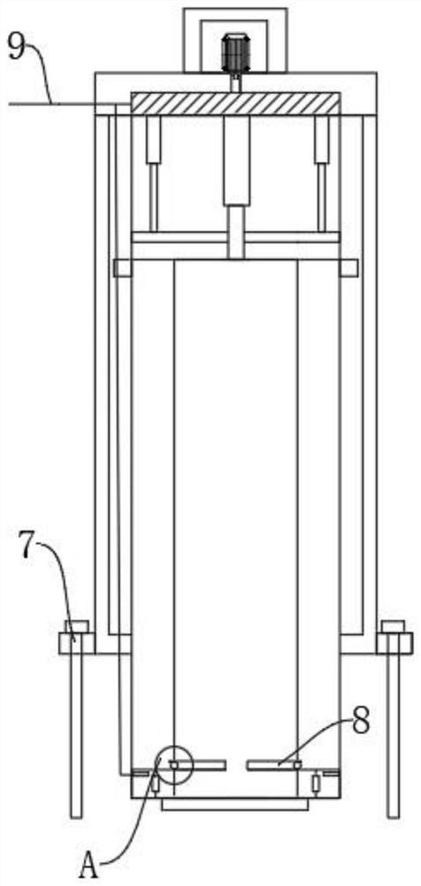 Separated soil organic matter detecting and sampling device