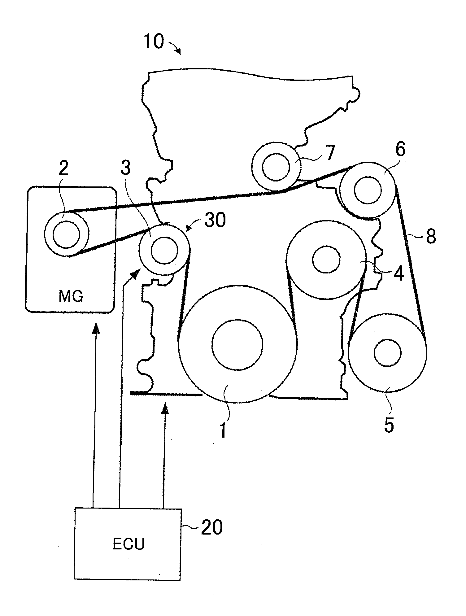 Control device for hybrid vehicle