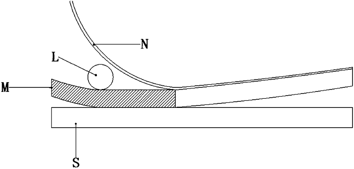 Adhesive layer bonding device and method