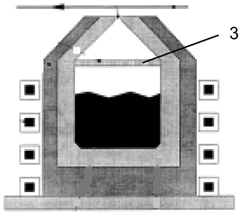 Vacuum coating device with filtering and homogenizing nozzle