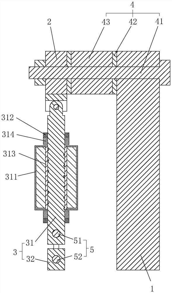 Anti-collision structure of road bridge