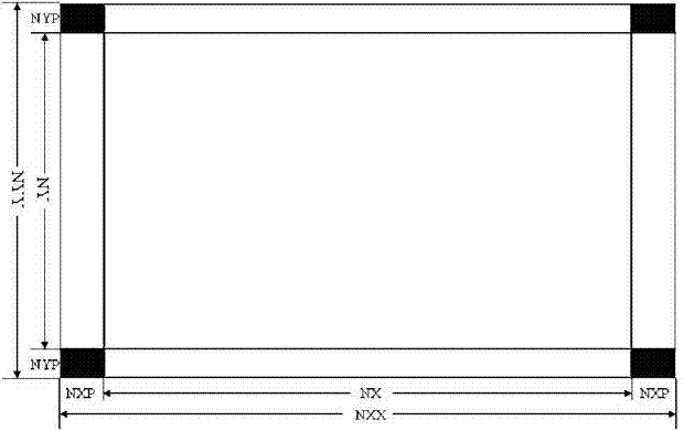 Wave equation prestack migration performance optimization method based on mixed base DFT (discrete Fourier transform)