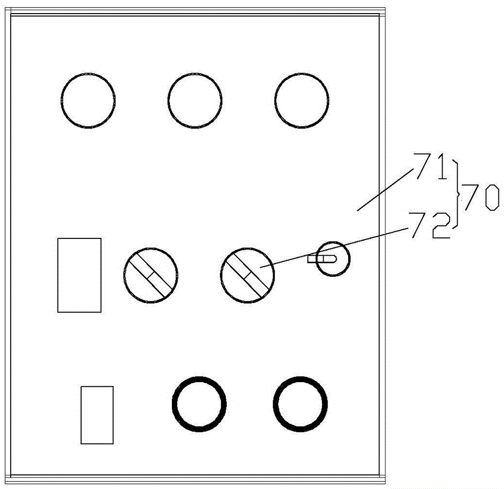 Detection device for ventilation equipment