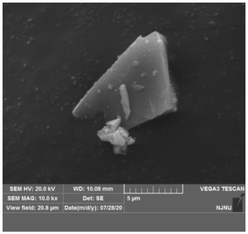 Carbon quantum dot/mesoporous layered titanium dioxide as well as preparation method and application thereof