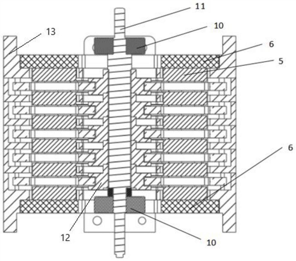 One-dimensional heavy-load moving-coil limited rotation actuator