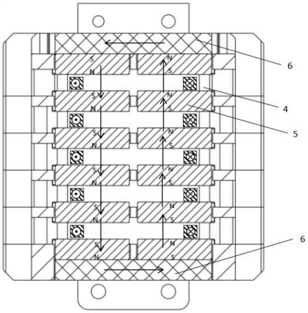 One-dimensional heavy-load moving-coil limited rotation actuator