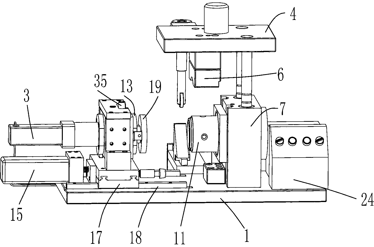 Machining process of automotive starter motor cases